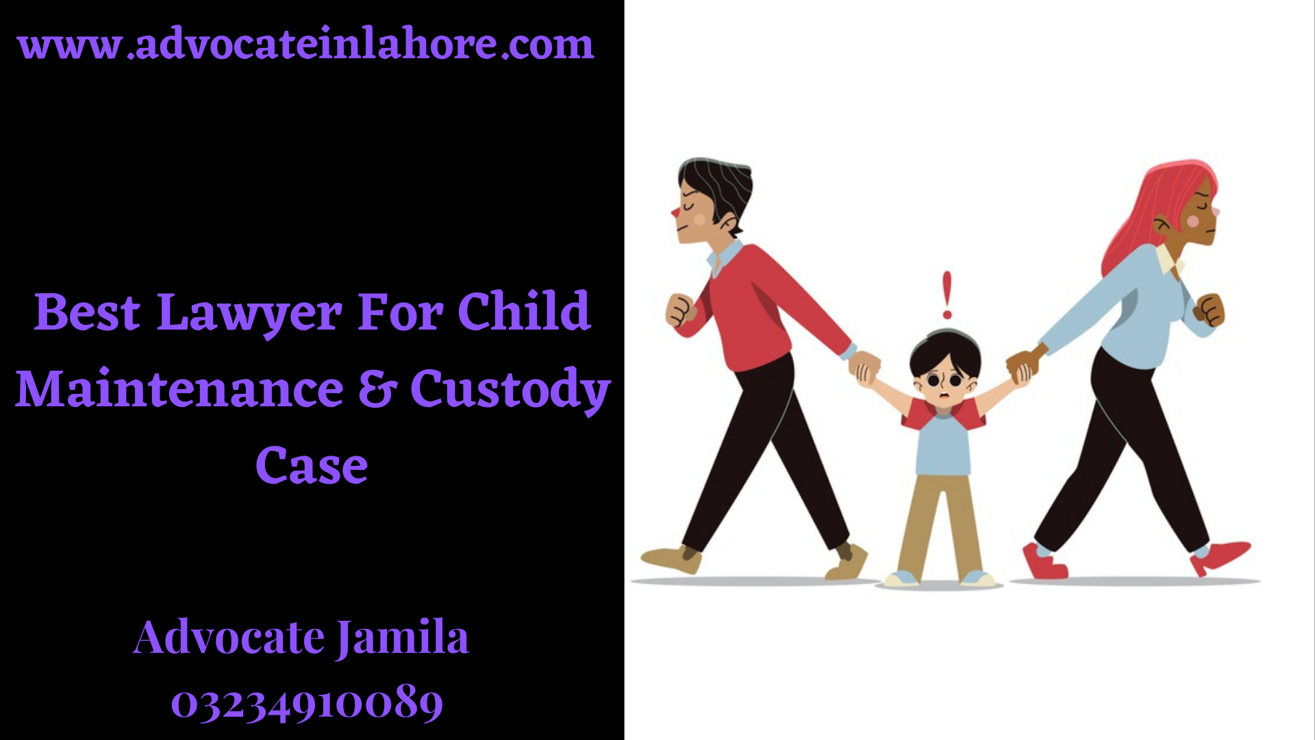 Custody of Minor Child to father in Pakistan