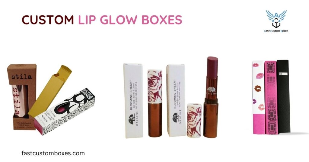 Custom Lip Glow Boxes