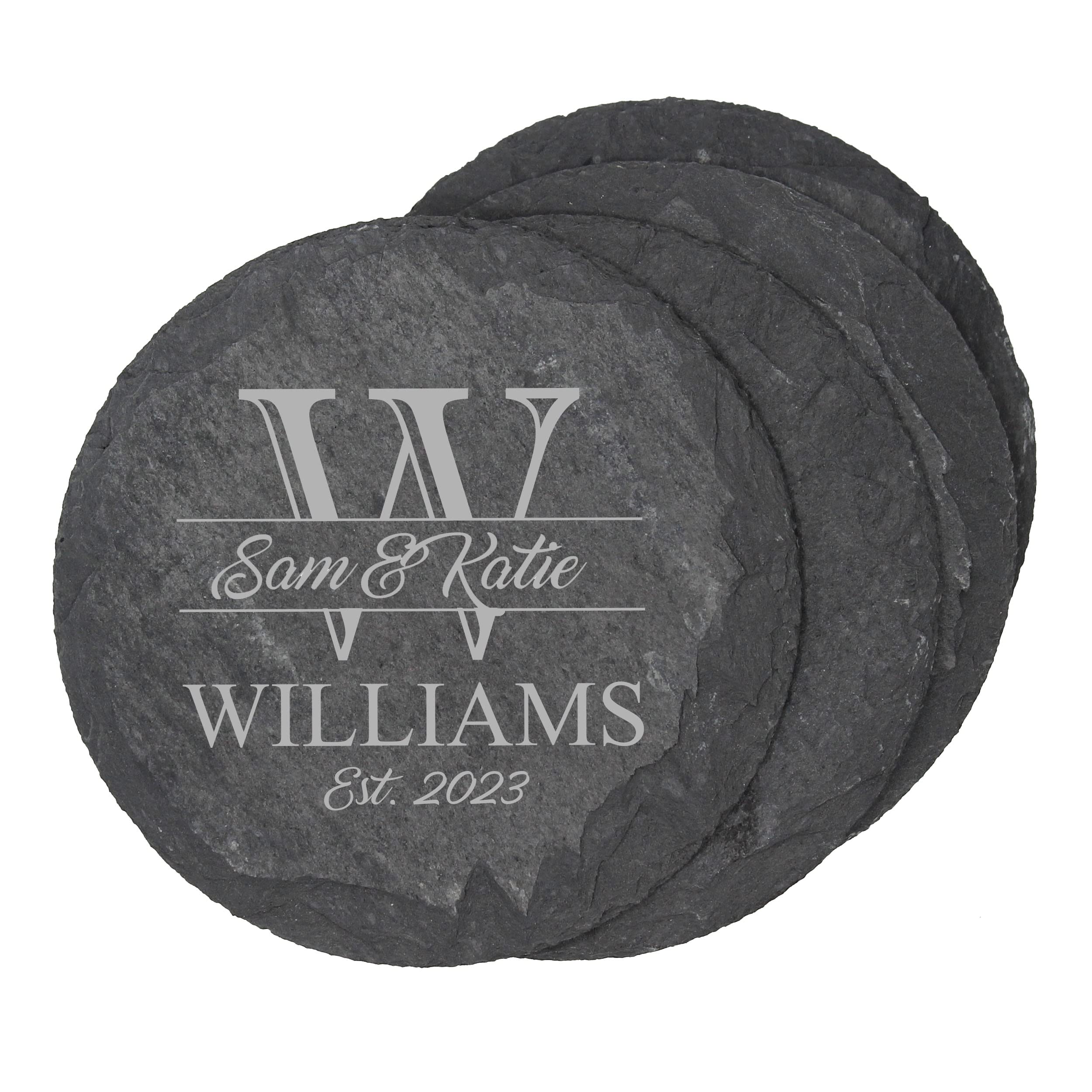 “Unleash Your Creativity with Personalized Slate Coasters – Elevate Your Table Game!”